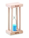 Reloj arena madera 3 minutos Personalizada 7MO6902 - Imagen 1