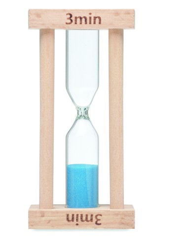 Reloj arena madera 3 minutos 7MO6902