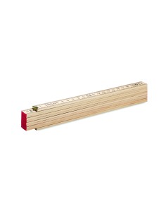 Metro de carpintero de madera de abedul personalizado