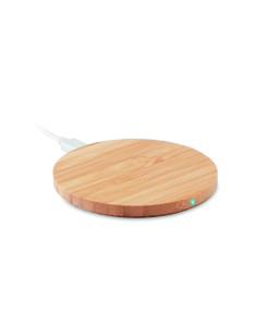 Cargador inalámbrico bambú 15W 7MO6924
