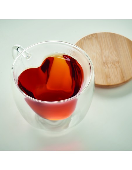 Taza de vidrio de borosilicato 7MO6937