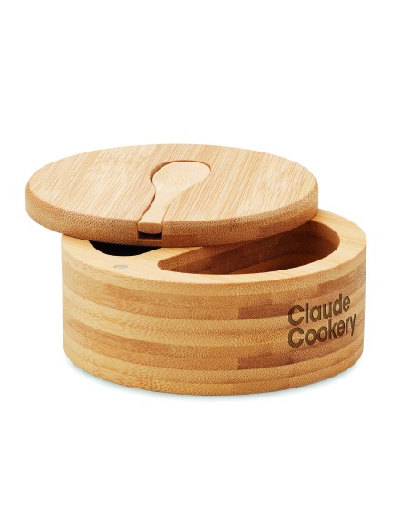 Salero y pimentero de bambú Personalizado 7MO6951