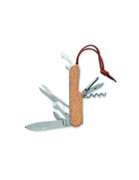 Navaja multiusos corcho Personalizada 7MO6957