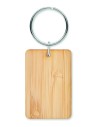 Llavero rectangular de bambú Personalizado 7MO6978 - Imagen 2