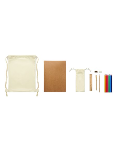 Set de dibujo infantil en bolsa 7MO6980
