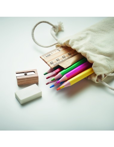 Set de dibujo infantil en bolsa 7MO6980