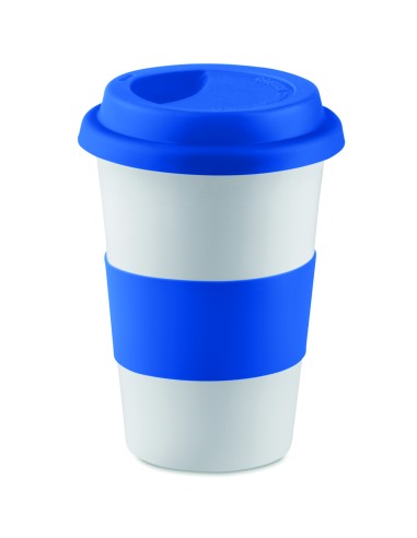 Taza cerámica y tapa silicona 7MO7683