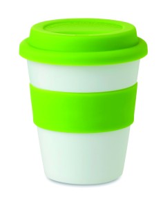 Vaso PP con tapa de silicona Personalizado 7MO8078