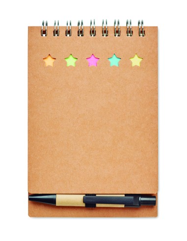Libreta con bolígrafo y marcad 7MO8107