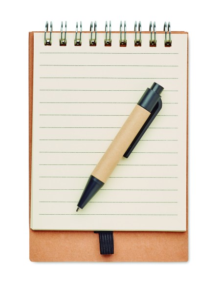 Libreta con bolígrafo y marcad 7MO8107