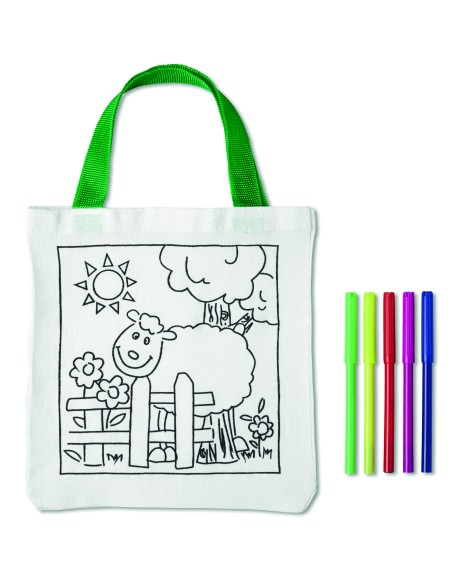 Bolsa para colorear de algodón Personalizada 7MO8450