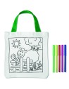 Bolsa para colorear de algodón Personalizada 7MO8450 - Imagen 4