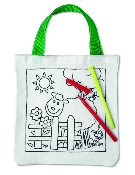 Bolsa para colorear de algodón Personalizada 7MO8450