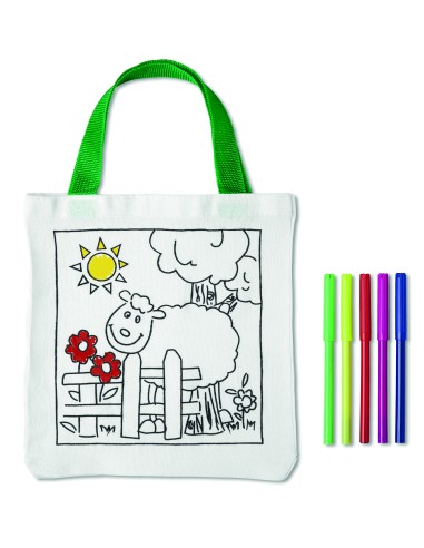 Bolsa para colorear de algodón Personalizada...