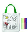 Bolsa para colorear de algodón Personalizada 7MO8450 - Imagen 3