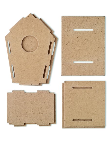 Caseta aglomerado para pájaros 7MO8532