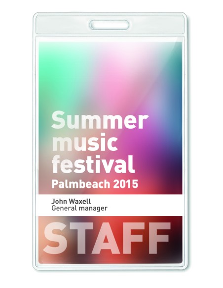 Identificador transparente Personalizado 7MO8600