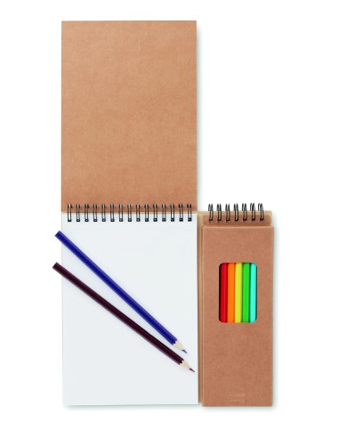 Set de lápices y cuaderno Personalizado 7MO8769