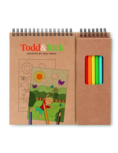 Set de lápices y cuaderno Personalizado 7MO8769