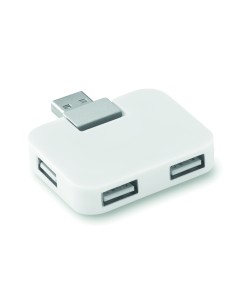 Hub USB de 4 Puertos Compacto Personalizado | Goodie