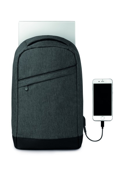 Mochila antirrobo jaspeada 7MO9294