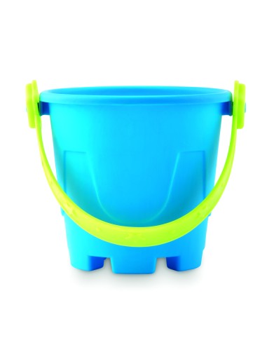 Cubo de playa con 6 juguetes Personalizado 7MO9301