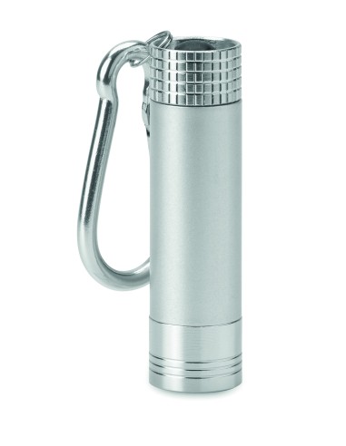 Llavero aluminio ABS con LED 7MO9381