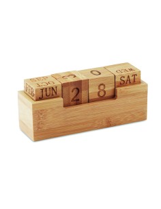 Calendario de bambú 7MO9404