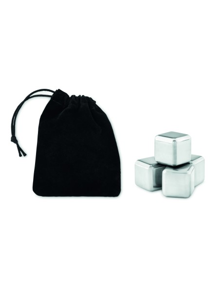 Set 4 cubitos hielo en funda 7MO9502