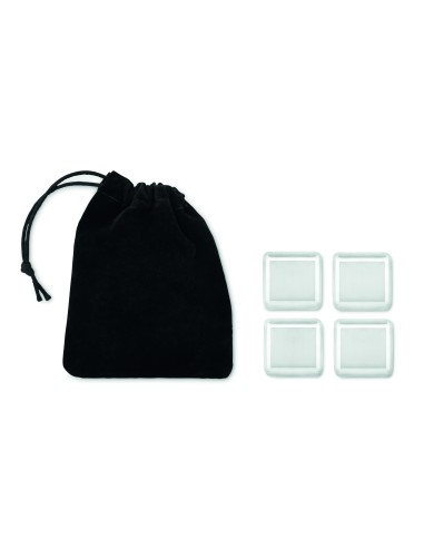 Set 4 cubitos hielo en funda 7MO9502