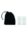 Set 4 cubitos hielo en funda Personalizada 7MO9502 - Imagen 4