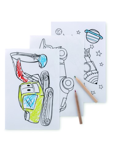 Set de 6 lápices para colorear Personalizado...