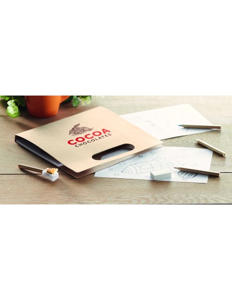 Set de 6 lápices para colorear Personalizado 7MO9544