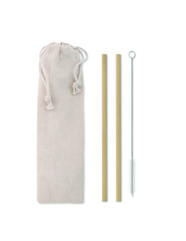 Pajita bambú cepillo funda 7MO9630