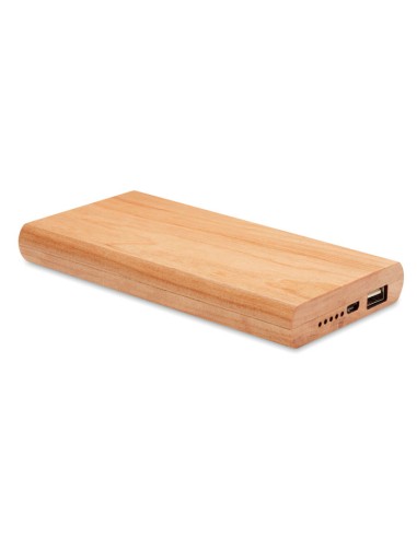 Power bank 4000 mAh bambú 7MO9663