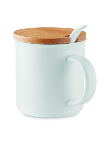 Taza de porcelana con tapa 7MO9708