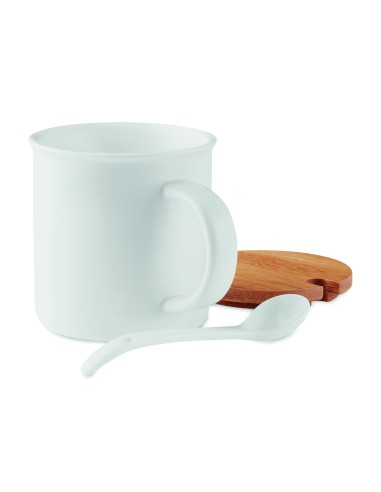 Taza de porcelana con tapa 7MO9708