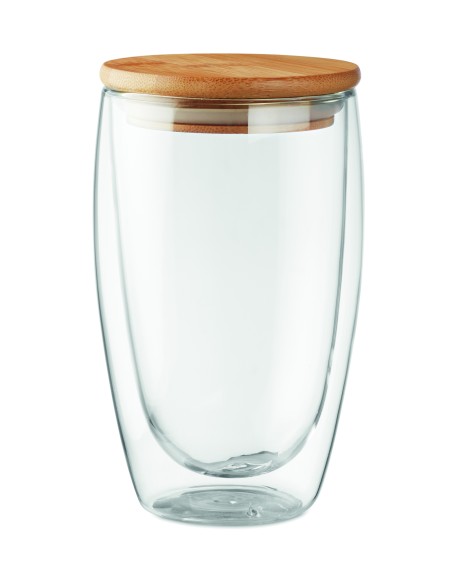 Vaso cristal doble capa 450 ml 7MO9721