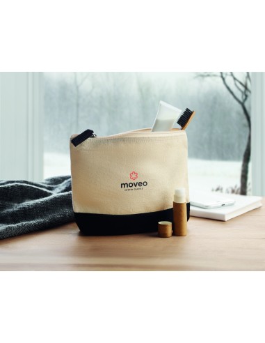 Neceser de algodón bicolor 7MO9815