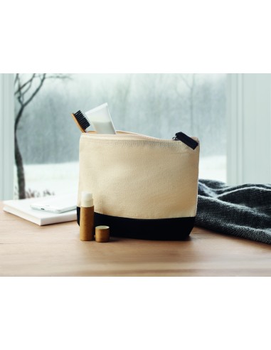 Neceser de algodón bicolor 7MO9815