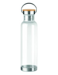 Botella tritan con tapa bambú 8 7MO9850