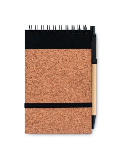 Libreta A6 bolígrafo tapa corch 7MO9857