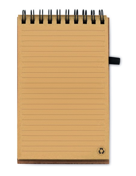 Libreta A6 bolígrafo tapa corch 7MO9857