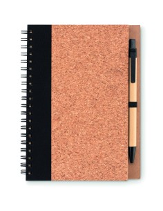 Libreta con bolígrafo tapa corc 7MO9859