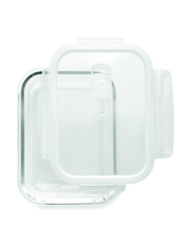 Fiambrera de vidrio 900 ml. Personalizada 7MO9923