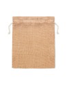 Bolsa regalo pequeña de yute Personalizada 7MO9928 - Imagen 1
