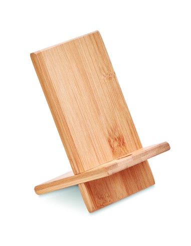 Soporte para telefono de bambú 7MO9944
