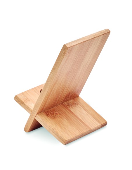 Soporte para telefono de bambú 7MO9944