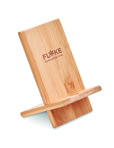 Soporte para telefono de bambú 7MO9944