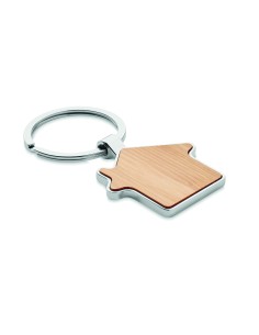 Llavero casa y bambú Personalizado 7MO9949
